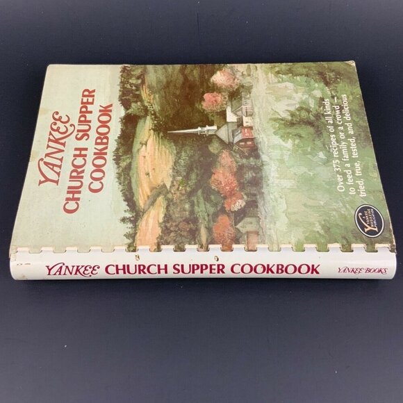 Yankee Church Supper Cookbook 1985 Spiral-Bound Recipes for Family & Crowd Meals - Picture 2 of 10